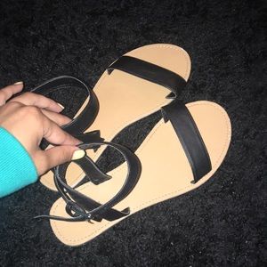 Strapped sandals
